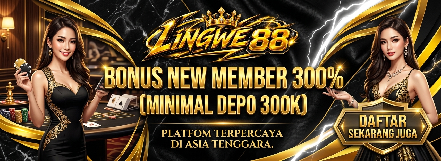 Promo NEW MEMBER 300%