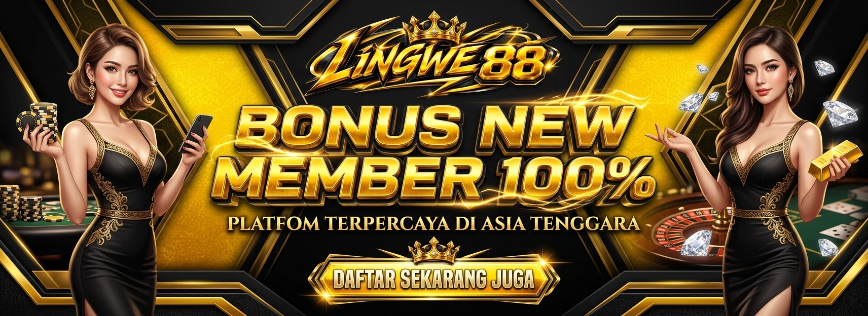 Promo BONUS NEW MEMBER 100%